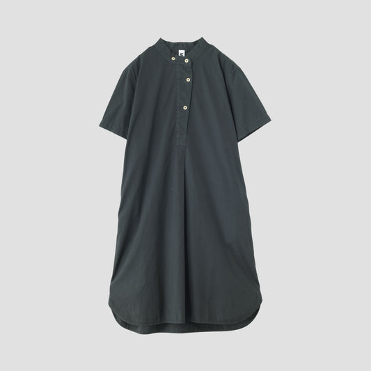 GARMENT DYE BASIC POPLIN DRESS