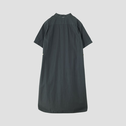 GARMENT DYE BASIC POPLIN DRESS