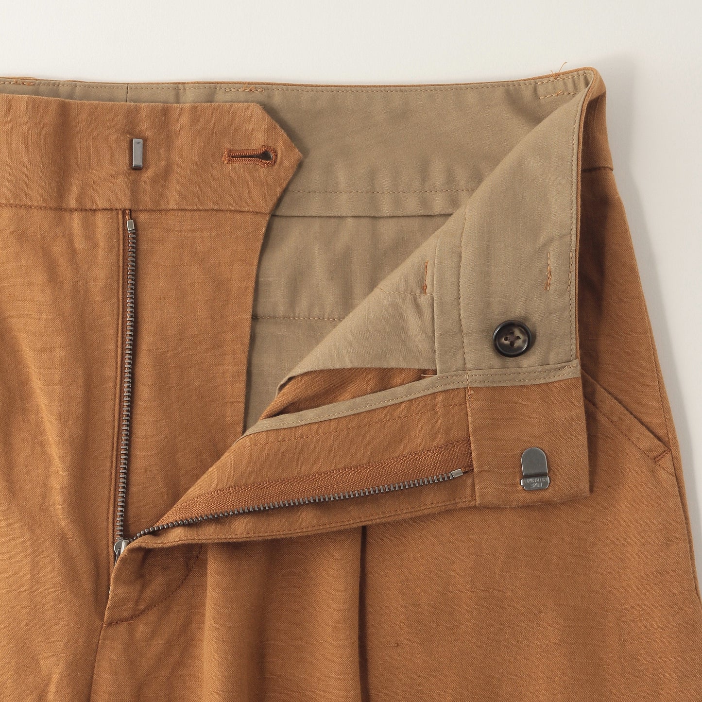 LIGHT COTTON LINEN TROUSERS