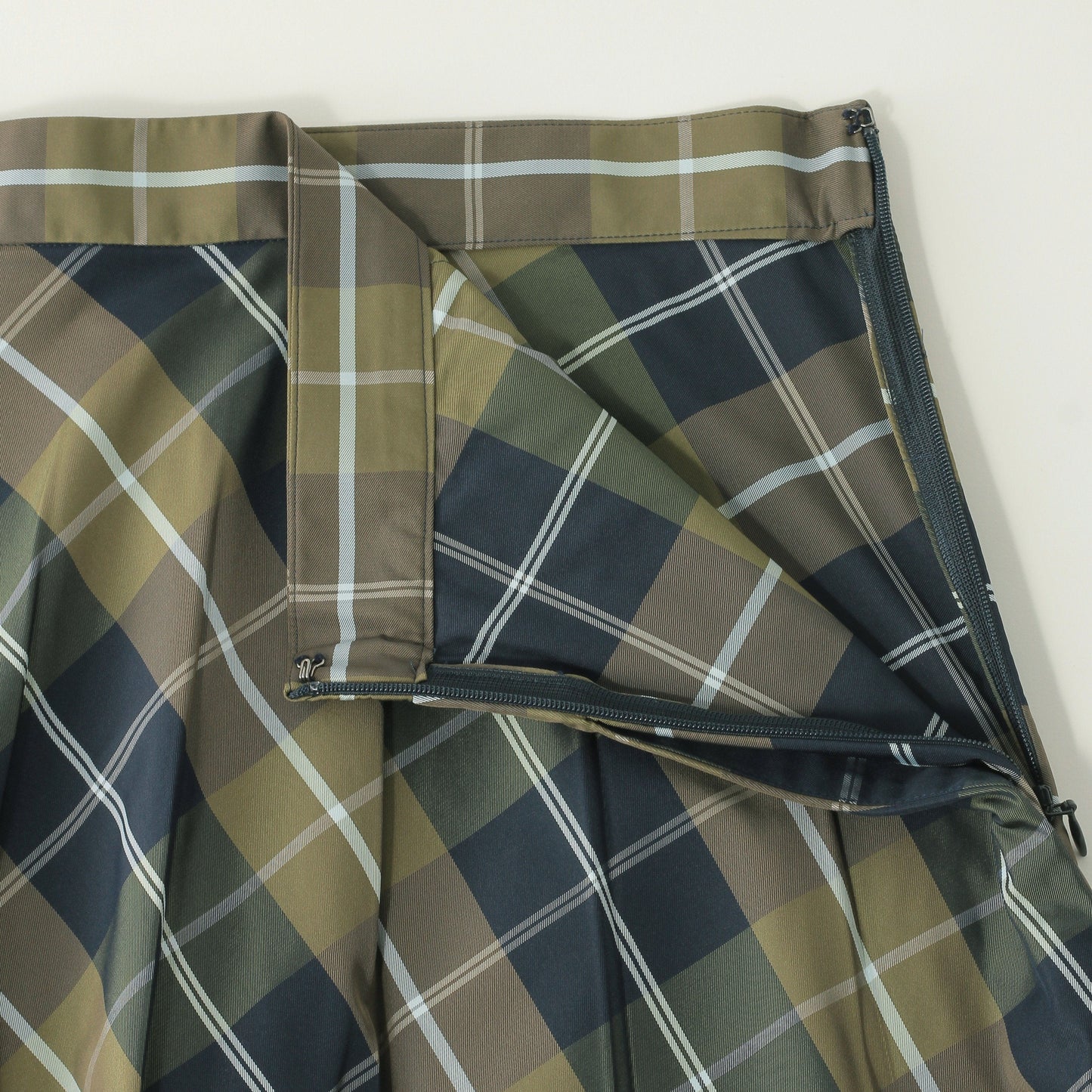 WINDOWPANE CHECK SKIRT