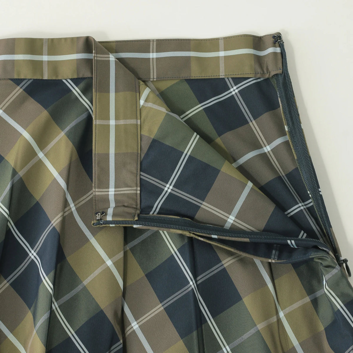 WINDOWPANE CHECK SKIRT