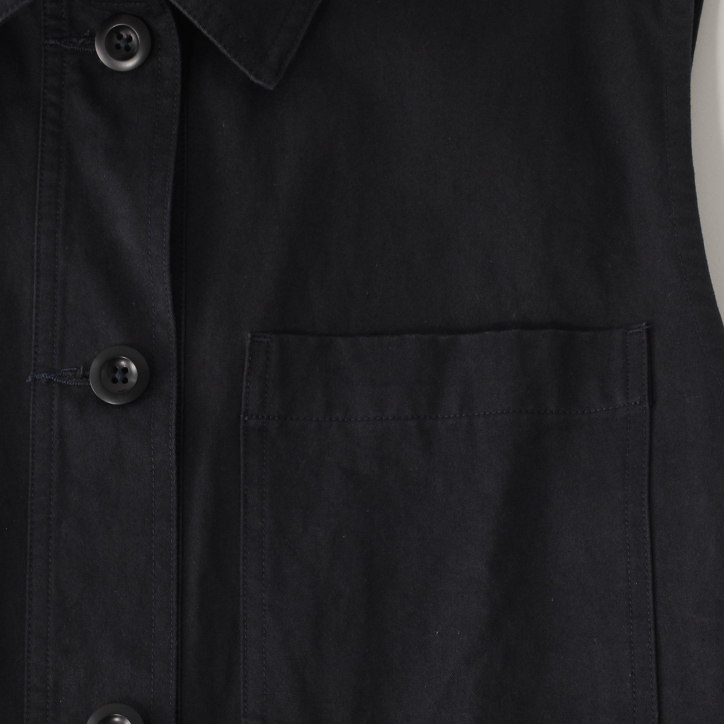 WASHED COMPACT COTTON TROUSERS