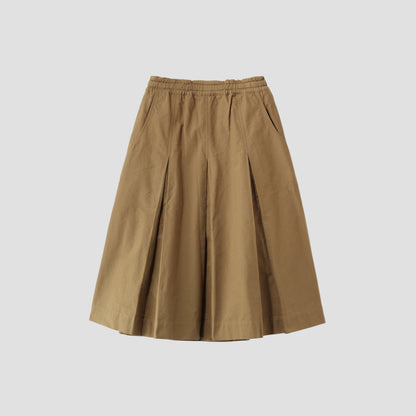 DRY COTTON OXFORD SKIRT