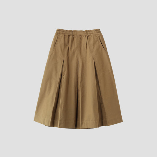 DRY COTTON OXFORD SKIRT