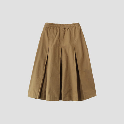 DRY COTTON OXFORD SKIRT