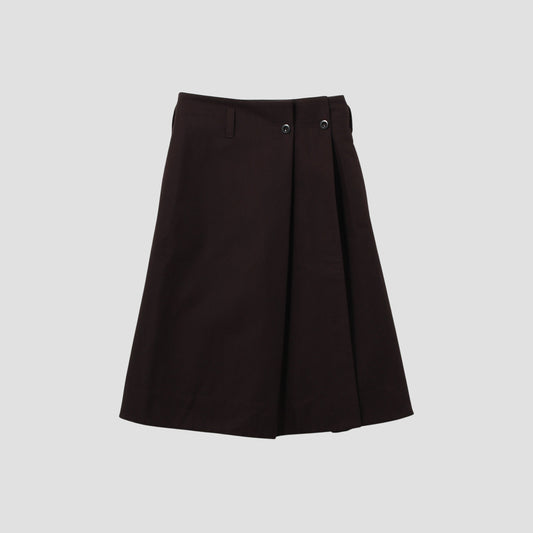 COTTON WOOL DRILL SKIRT