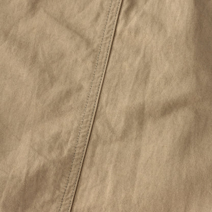 COTTON LINEN PLAIN WEAVE SKIRT