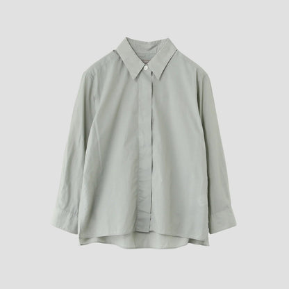 COTTON CHAMBRAY SHIRT