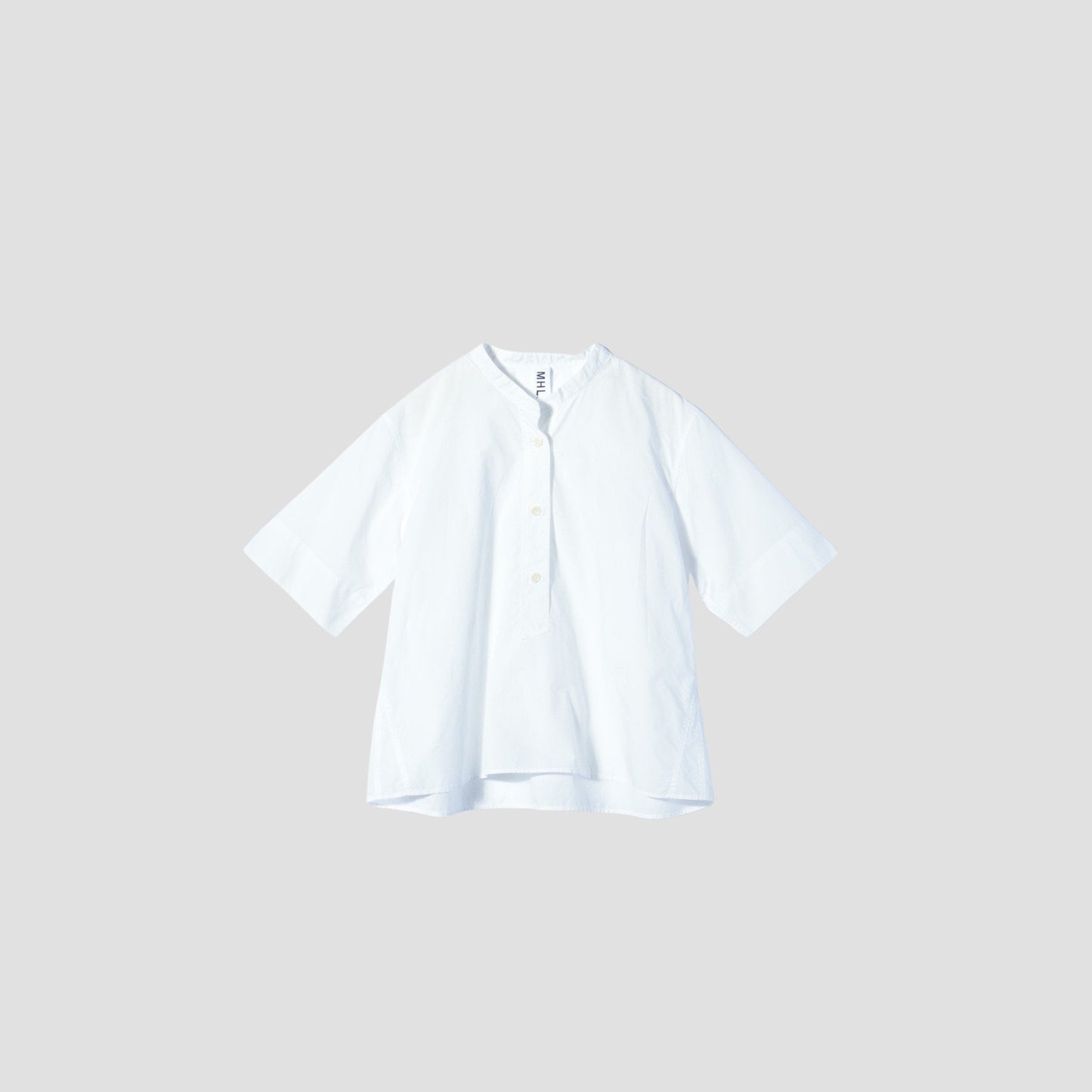 COTTON RAMIE POPLIN SHIRT