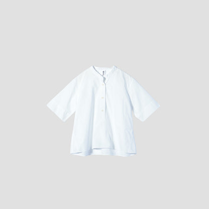 COTTON RAMIE POPLIN SHIRT