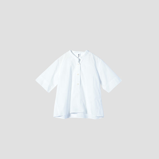 COTTON RAMIE POPLIN SHIRT