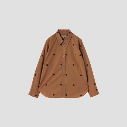 BIG SPOT COTTON SHIRT