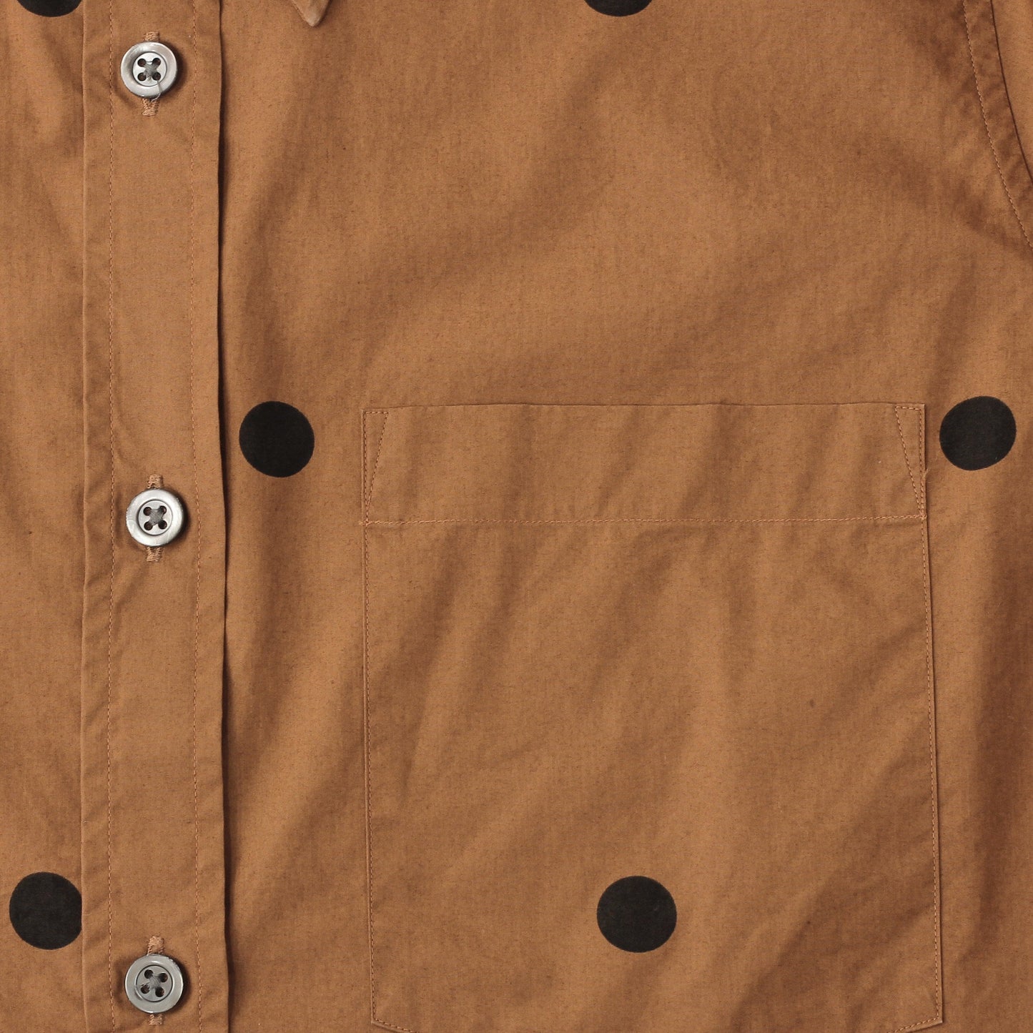 BIG SPOT COTTON SHIRT