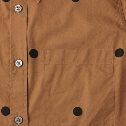 BIG SPOT COTTON SHIRT