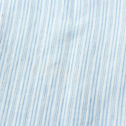 BLUE STRIPE LINEN SHIRT