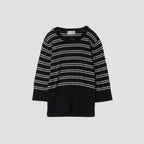 SEA ISLAND COTTON HIGH RIB JUMPER KNIT