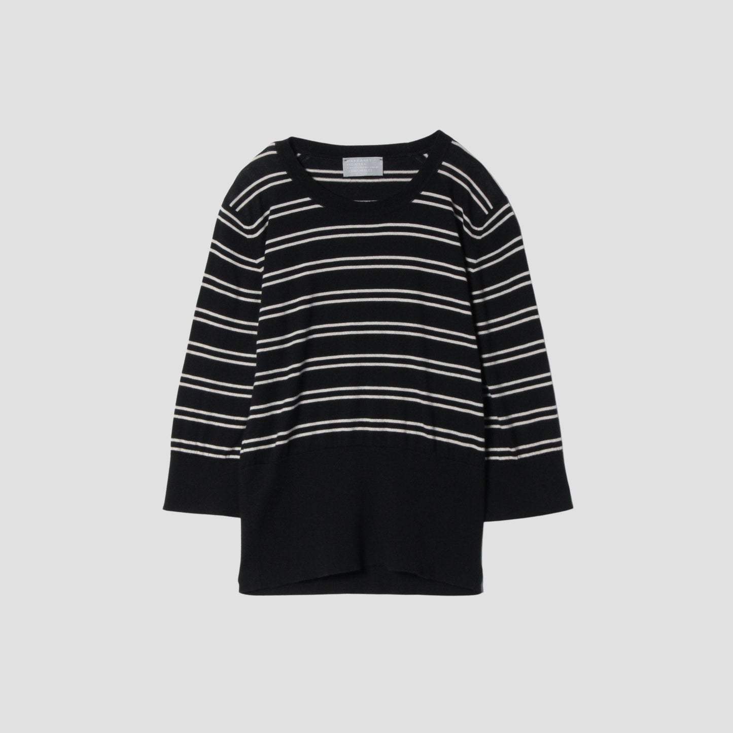 SEA ISLAND COTTON HIGH RIB JUMPER KNIT