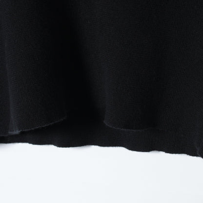 SEA ISLAND COTTON HIGH RIB JUMPER KNIT