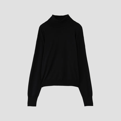 WOOL TURTLE NECK KNIT