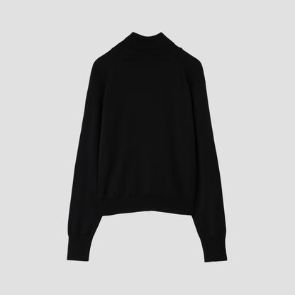 WOOL TURTLE NECK KNIT