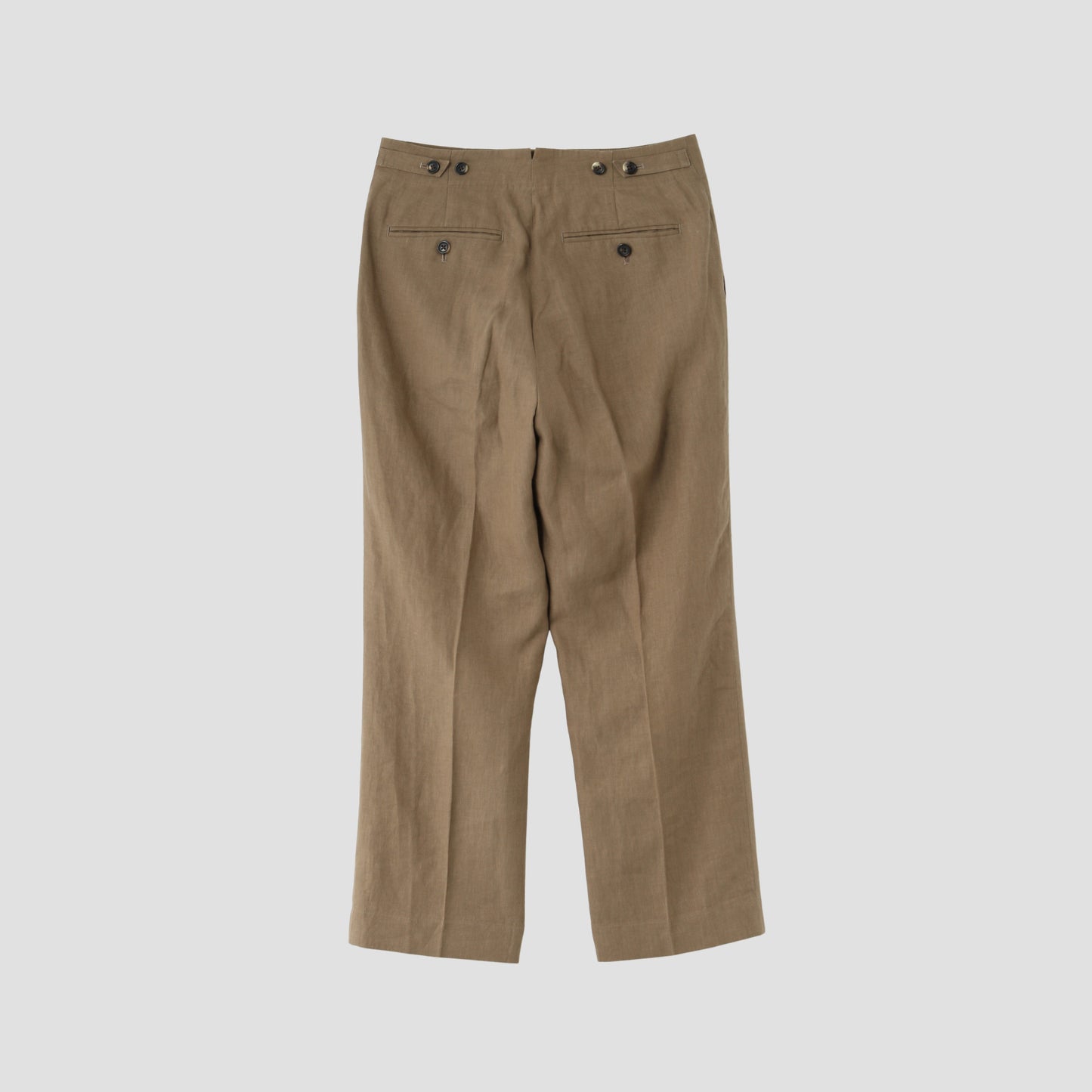 PLAIN LINEN TROUSERS