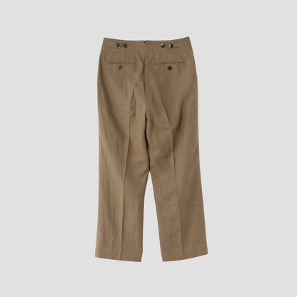 PLAIN LINEN TROUSERS