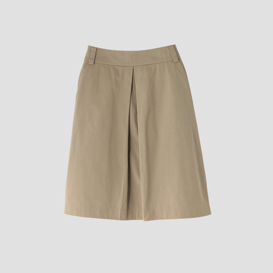 HIGH DENSE COTTON TWILL SKIRT