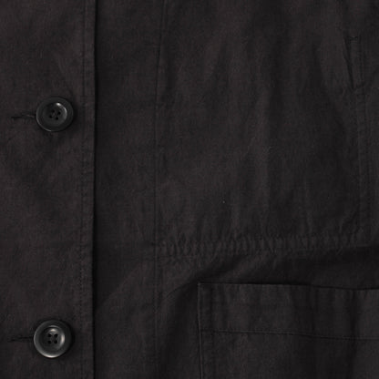 OVERDYE MELANGE COTTON LINEN BLOUSON