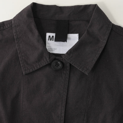 OVERDYE MELANGE COTTON LINEN BLOUSON