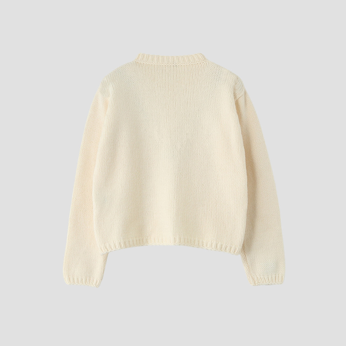 BIG POCKET CARDIGAN KNIT