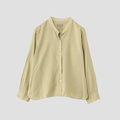 COTTON SILK OXFORD SHIRT