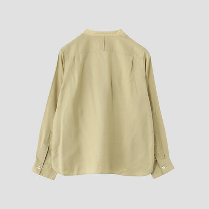 COTTON SILK OXFORD SHIRT