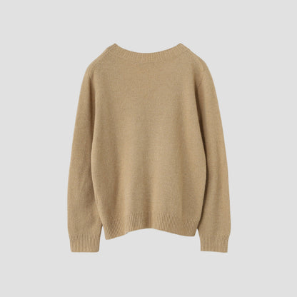 TWISTED CASHMERE WOOL KNIT