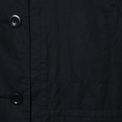 WASHED COTTON LINEN COAT