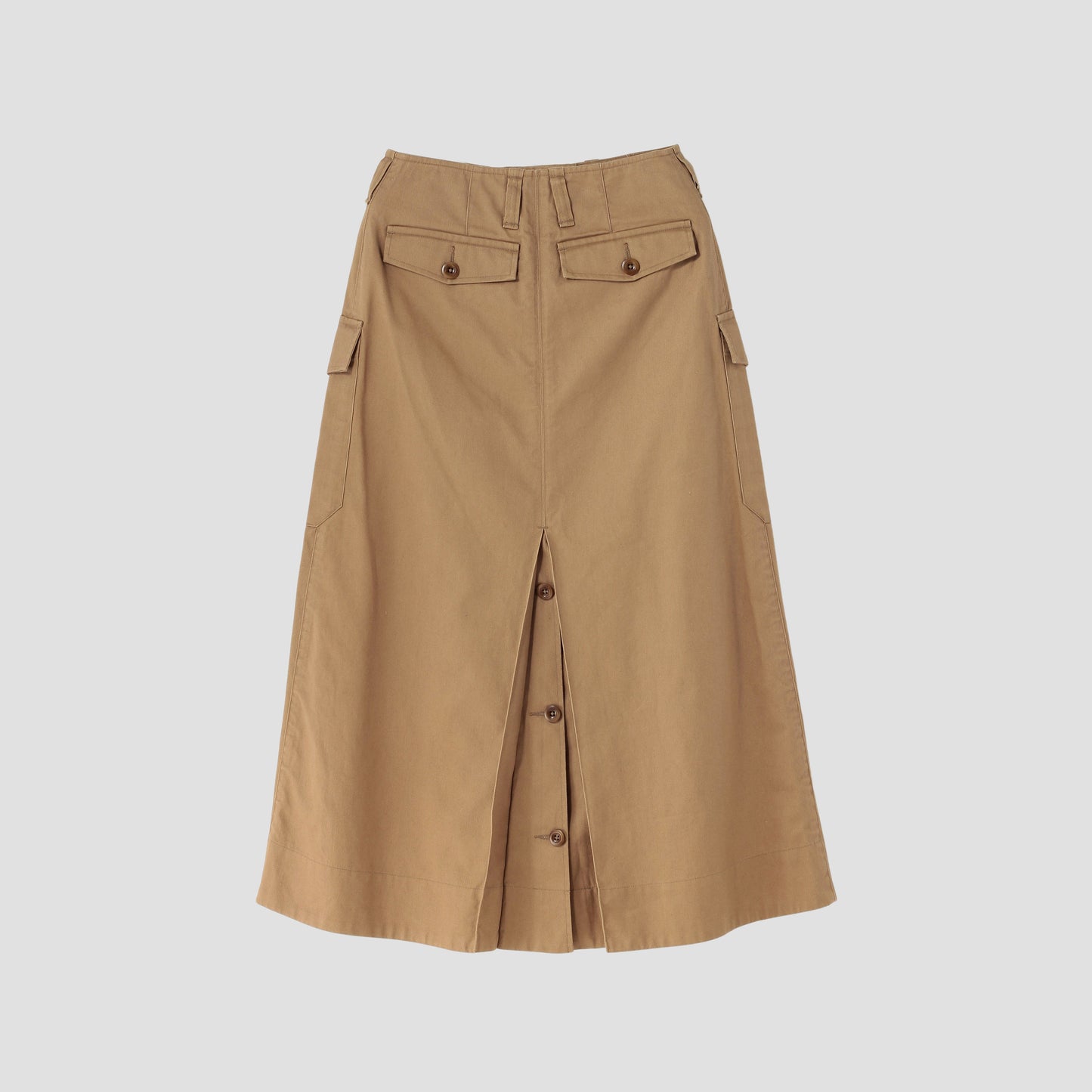 JAPANESE COTTON LINEN DRILL SKIRT