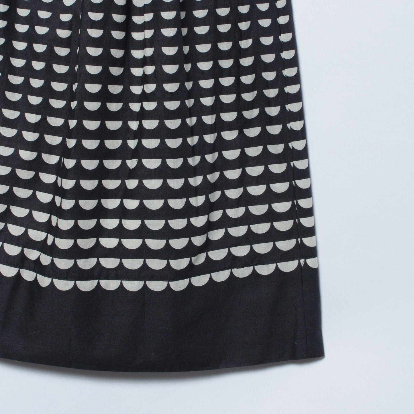 HALF MOON COTTON DRESS