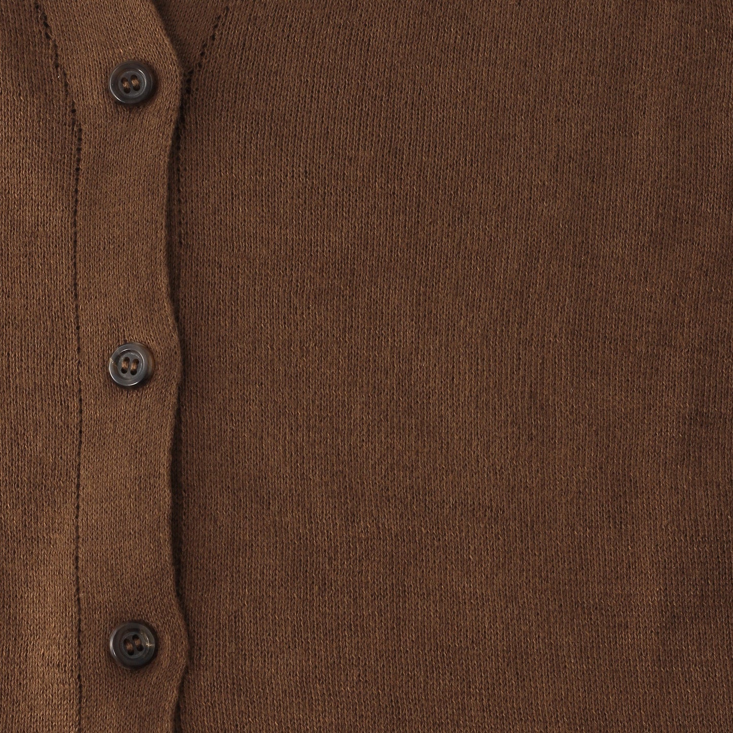 TWISTED LINEN COTTON CARDIGAN KNIT