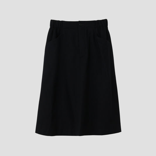 FLANNEL WOOL SKIRT