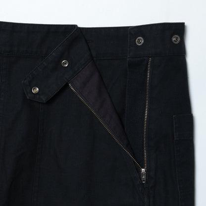 ORGANIC COTTON GABERDINE SKIRT