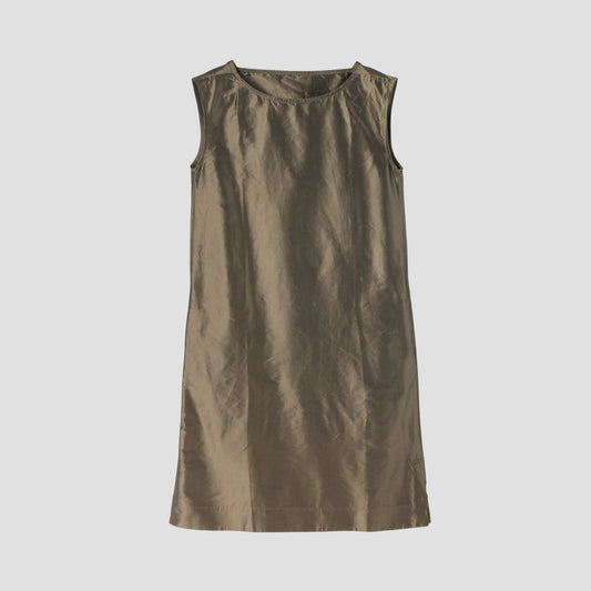 SILK TAFFETA DRESS