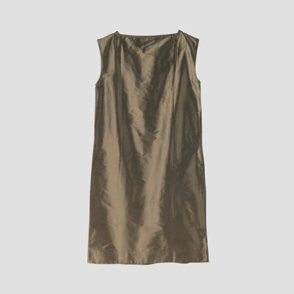 SILK TAFFETA DRESS