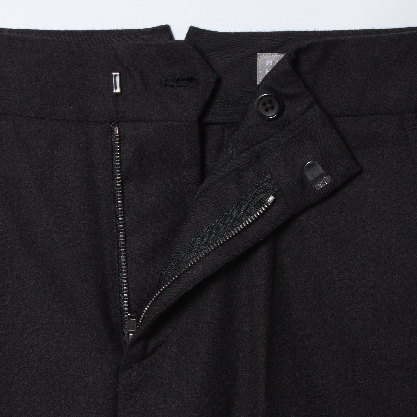 FINE WOOL FLANNEL TROUSERS