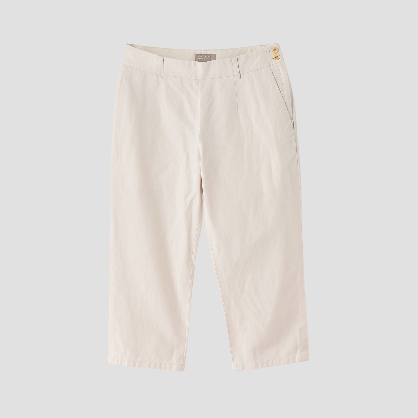 COTTON LINEN TROUSERS