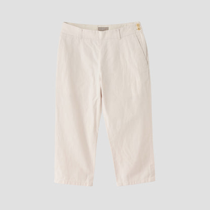 COTTON LINEN TROUSERS