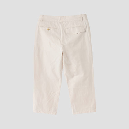 COTTON LINEN TROUSERS