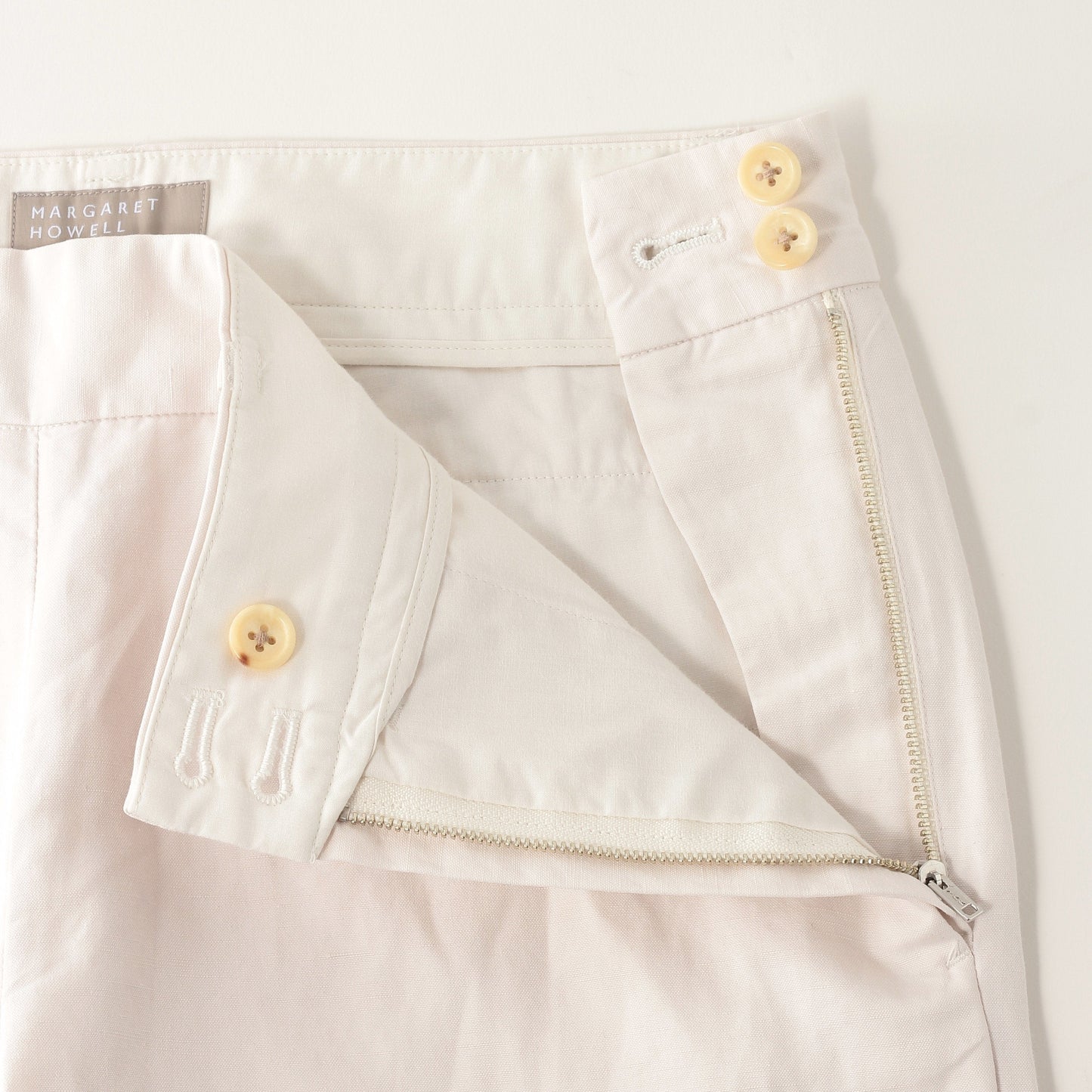 COTTON LINEN TROUSERS