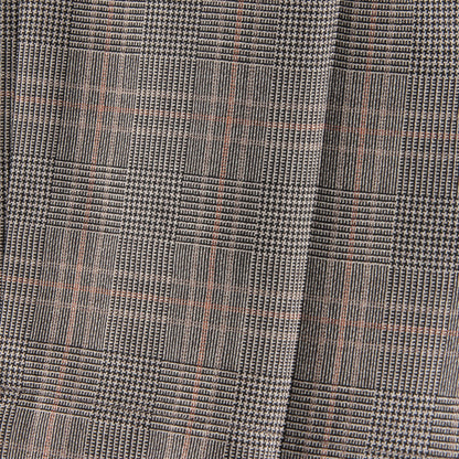 OVERCHECK WOOL TROUSERS