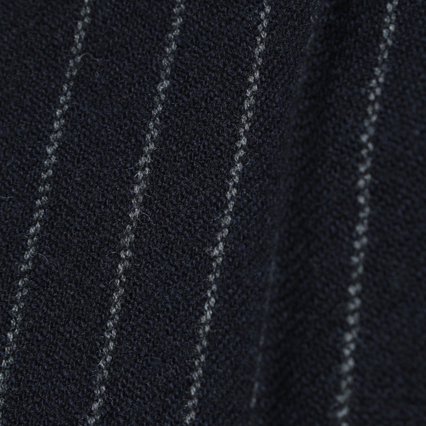 BROKEN STRIPE WOOL TROUSERS