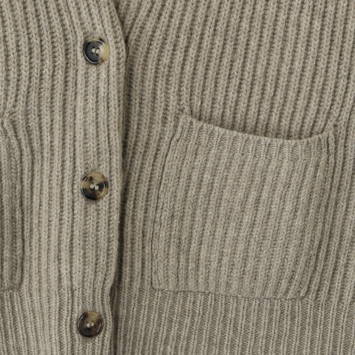 CHUNKY RIB WAISTCOAT KNIT
