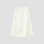 WORN LINEN COTTON DRILL SKIRT